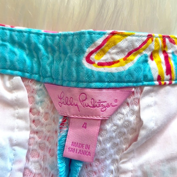 Lilly Pulitzer Breakwater Blue Lolita Adie Short 🌺 Size 4 - Picture 4 of 5